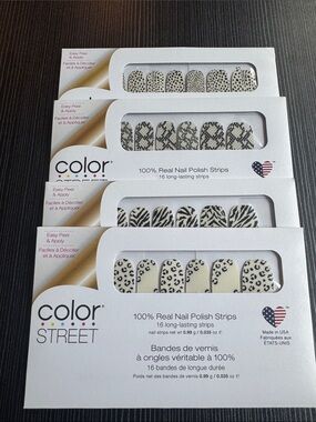 Color Street Overlays. Use over nail polish, shellac, gel/acrylic